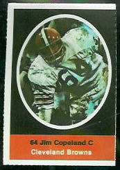 1972 Sunoco Stamps      124     Jim Copeland
